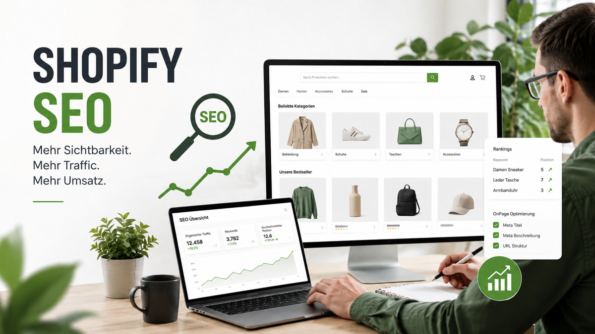Shopify SEO – Onlineshop für Suchmaschinen optimieren Shopify SEO – Onlineshop für Suchmaschinen optimieren